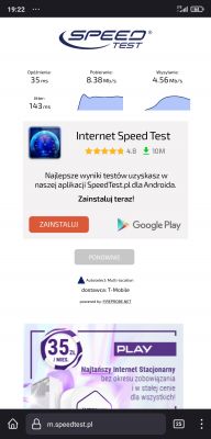 Dobór sprzętu i oferty dla internetu LTE w domu jednorodzinnym w Bukownie - Play czy Tmobile?