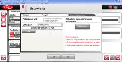 Delphi ds150 - Błąd aktualizacji, diody ciemnoniebieskie, co robić?