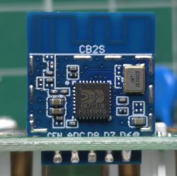 BK7231N Module on Circuit Board BK7231N module on a circuit board.
