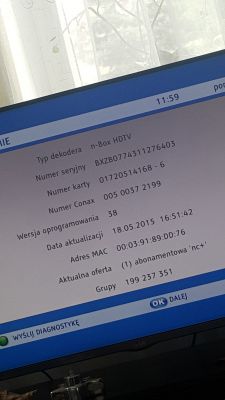 Decoder NC+ No Signal - Signal Loss Every 12h, Only TVP Polonia Works; Diodes & Capacitors Intact