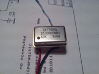 Licznik częstotliwości do 500 MHz na Atmega 48. Licznik częstotliwości do 500 MHz na Atmega 48.