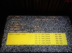 Sharp LC-32SA1EA - Nie włącza się, na chwile pokaże obraz potem wyświetla biały