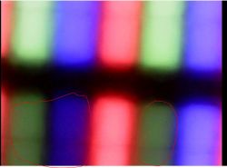 AOC I2369VM - złe wyświetlanie pixeli w co drugiej linii na połowie ekranu