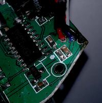 Transmiter FM - urwany kabelek - 3 kolory przewodów