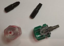 Mini śrubokręt na bity - prezentacja