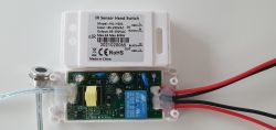 How do I control lighting in parallel using IR Switch and FIBARO Dimmer 2?