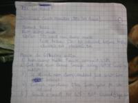 LG L65 - telefon nie ładuje się, ekran fioletowy, napisy po angielsku