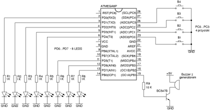 Na wejściu VCC czy GND. Co się stanie po podłączeniu do VCC?