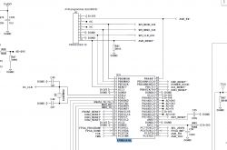 Schemat układu z mikroprocesorem ATmega16L