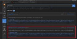 Search results for MCP23017 libraries in PlatformIO.