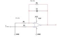 Jak dobrać elementy do pomiaru prądu PWM przy zasilaniu 3.3V?
