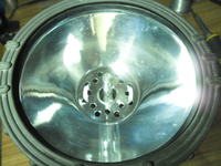 HID torch searchlight with halogen torch
