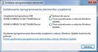 Bizhub 162 + NB-P01 - Niby działa z printserwerem, ale po rozłączeniu nie łączy