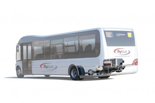 Flybus - hybrydowy autobus przyszłości odzyskuje energię z hamowania Flybus - hybrydowy autobus przyszłości odzyskuje energię z hamowania