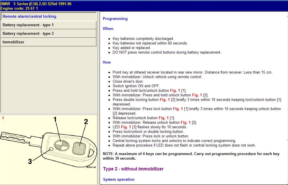 BMW i orginalny central zamek