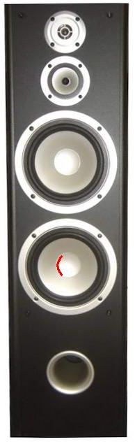 Wadliwy głośnik w Fenix II Tonsil