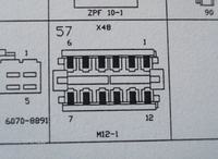 schemat licznika opel frontera
