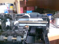 naprawa sprzęgła HP wyłam."ząbek" (PSC, i chlebako