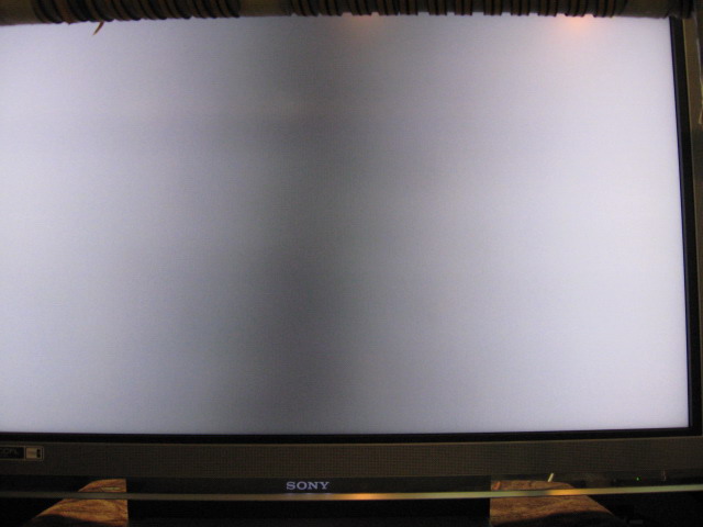 Черная полоска на телевизоре