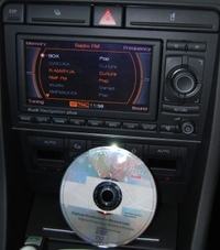 Audi Navigation Plus - Radio z navigacją w Audi A4 B7 2006