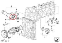 318 Czujnik temperatury lokalizacja BMW E46 1.9 benz. 2002