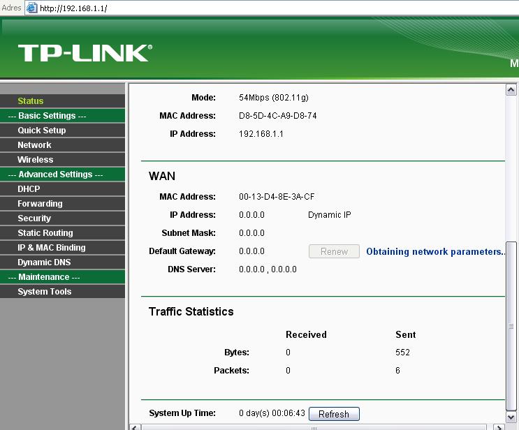 Konfiguracja TP LINK WR543G WR340G elektroda pl