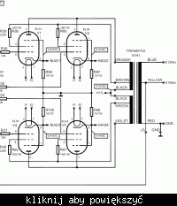 Trafo wyjściowe do wzm lampowego na el34