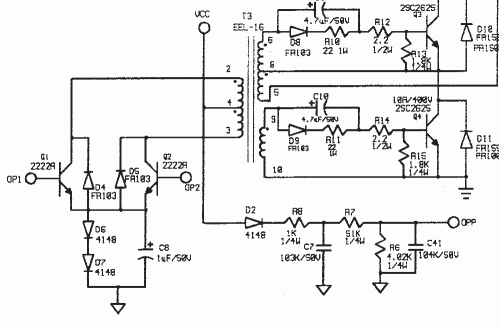 Chieftec model: HPC-360-302 DF naprawa - uszkodzony tranzystor Q4 - 2SC2625