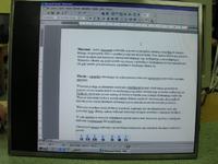 Monitor Dell -jasny pas i czrne poziome linie( brak -modelu)