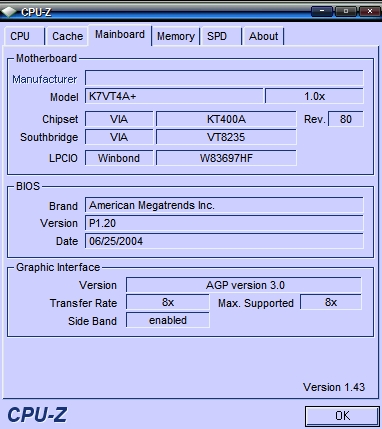 Proszę o pomoc w podkręceniu Sempron 2800+ ASRock K7VT4A+
