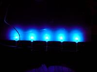 podświetlenie boku obudowy mleczną plexą.