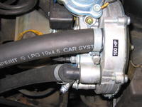 gaz LPG w sienie 1.6V falowanie na gazie na wolnych obrotach