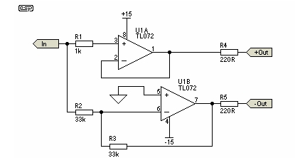 Nadajnik i odbiornik sygnału symetrycznego