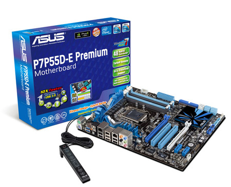 Asus Xtreme Design P7P55D z obsługą USB3.0 i SATA 6Gb/s