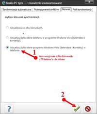 Przenoszenie kontaktów pomiędzy Sony Ericssonem i Nokią