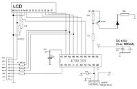 ATiny2313 pomiar temperatury i LED jak wykonać?