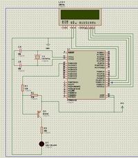 Symulacja Proteus Atmega32 LCD