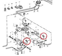 AUDI 90 B3 [2.0 115KM] Nazwa części - układ paliwowy