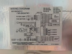 Panasonic NR-BN34FW1-E - Nie chłodzi części "lodówkowej" Panasonic NR-BN34FW1-E - Nie chłodzi części "lodówkowej"