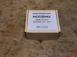 [BK7231T/WB2S] RR400W smart przekaźnik WiFi Modemix MOD025