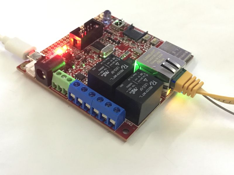 Olimex ESP32-EVB - ESP32 open source & open hardware development board with LAN