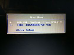 Acer Asprie 5737Z - nie bootuje na nowym dysku i z pendrive.