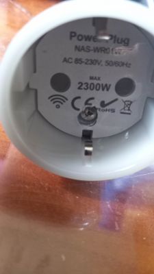 [ESP8266+BL0937] Stary Neo Power Plug 16A, 2018, Tasmota, trudny dostęp do padów