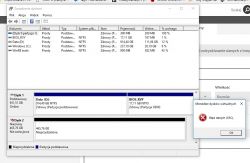 WD Scorpio Blue 500GB nie wykrywany, błąd inicjalizacji po upadku