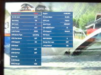 Samsung UE40D5500: Service Menu Standard Settings, Tuner Test Image, Channel Scanning Issues