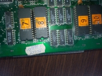 Identyfikacja płyty PCB Arcade z 1987, MODEL 8722, Z80 LH0080A, YAMAHA YM2203C