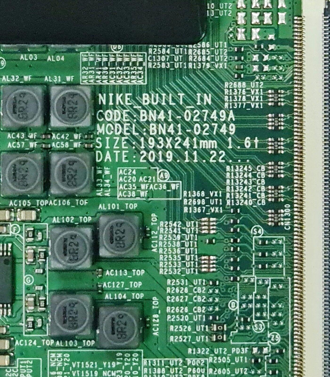 Problem z TV Samsung: płyta główna BN94-14136C vs BN94-14136K ...