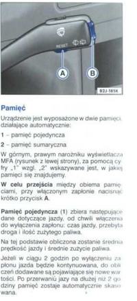 VW Sharan - Po wymianie akumulatora komputer pokładowy nie pamięta danych