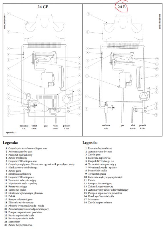 Brotje Energy Top 24E - Error E10 and no pressure. No boiler fill tap