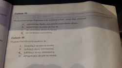 Zdjęcia arkusza egzaminacyjnego EE.09-X-19.06 - dyskusja o odpowiedziach
